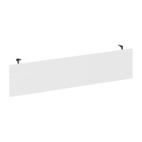 Шифт SK.C-200.P (Белый бриллиант/металл антрацит) Царга для стола без греденции или тумбы