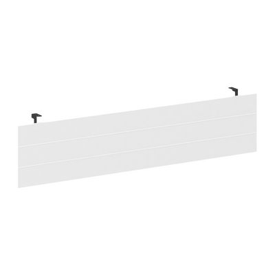 Шифт SK.C-200.P (Белый бриллиант/металл антрацит) Царга для стола без греденции или тумбы