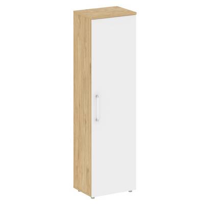 Shift SK.GB-1-R (Тиквуд светлый/Белый бриллиант) Гардероб узкий, правый