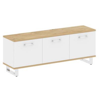 Shift SK.GR-B (Тиквуд светлый/Белый бриллиант) Греденция большая