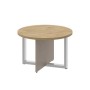 Shift SK.SG-KR-70 (Тиквуд светлый/Капучино) Стол журнальный, круглый