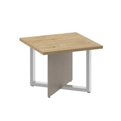 Шифт SK.SG-KV-60 (Тиквуд светлый/Капучино) Стол журнальный, квадратный