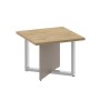 Шифт SK.SG-KV-60 (Тиквуд светлый/Капучино) Стол журнальный, квадратный