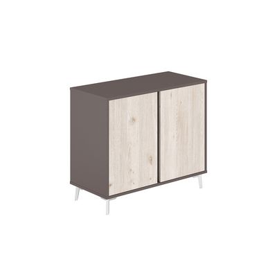 Sirio SR.306.WF.DN (Вольфрам/Дуб тоскана) Шкаф низкий