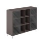 Sirio SR.323.WF.WF.GLB (Вольфрам) Шкаф средний с нишей