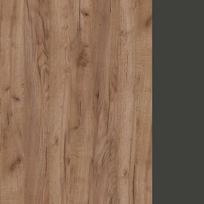 Style Project Direct Lux M-SN-6A.SRG-014.M(R) (Дуб табак/Антрацит) Стол письменный с греденцией правой