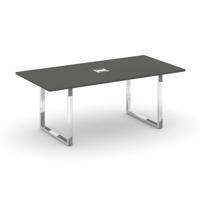 Стайл Проджект Директ Люкс M-SN-6O.SPRG-198 (Антрацит) Стол переговорный