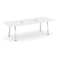 Style Project Direct Lux M-SN-6A.SPRG-258 (Белый) Стол переговорный