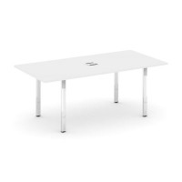 Style Project Direct Lux M-SN-6P.SPRG-198 (Белый) Стол переговорный