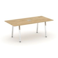 Style Project Direct Lux M-SN-6A.SPRG-198 (Тиквуд светлый) Стол переговорный