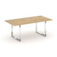 Style Project Direct Lux M-SN-6O.SPRG-198 (Тиквуд светлый) Стол переговорный