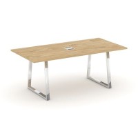 Style Project Direct Lux M-SN-6T1.SPRG-198 (Тиквуд светлый) Стол переговорный