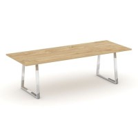 Style Project Direct Lux M-SN-6T1.SPRG-258.3 (Тиквуд светлый) Стол переговорный