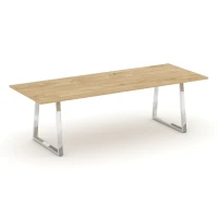 M-SN-6T1.SPRG-258.3 (Тиквуд светлый) Стол переговорный