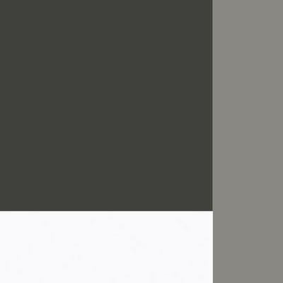 Style Project Direct SN-6A.SRG-013.M(R) (Антрацит/Белый/металл Серый) Стол письменный с греденцией правой