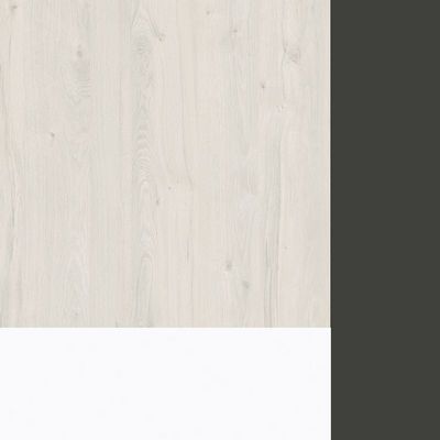 Style Project Direct SN-6A.SRG-013.M(L) (Дуб наварра/Белый/металл Антрацит) Стол письменный с греденцией левой