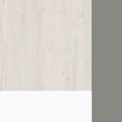 Style Project Direct SN-6A.SRG-013.M(R) (Дуб наварра/Белый/металл Серый) Стол письменный с греденцией правой