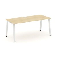 Style Project Direct SN-6A.SR-014.M (Акация лорка/металл Белый) Стол письменный