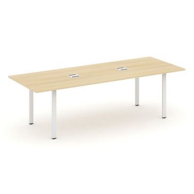 Style Project Direct SN-6P.SPRG-258 (Акация лорка/металл Белый) Стол переговорный