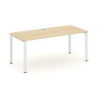 Style Project Direct SN-6P.SR-016.M (Акация лорка/металл Белый) Стол письменный