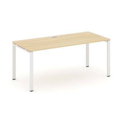 Style Project Direct SN-6P.SR-025.M (Акация лорка/металл Белый) Стол письменный