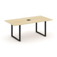 Style Project Direct SN-6O.SPRG-198 (Акация лорка/металл Черный) Стол переговорный