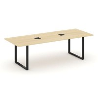 Style Project Direct SN-6O.SPRG-258 (Акация лорка/металл Черный) Стол переговорный