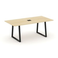 Style Project Direct SN-6T1.SPRG-198 (Акация лорка/металл Черный) Стол переговорный