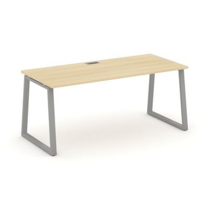 SN-6T1.SR-023.M (Акация лорка/металл Серый) Стол письменный