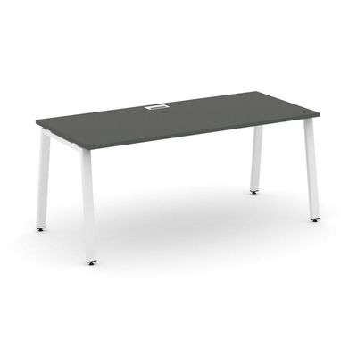 Style Project Direct SN-6A.SR-024.M (Антрацит/металл Белый) Стол письменный