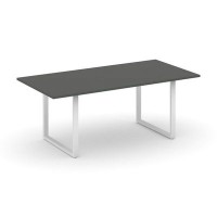 Style Project Direct SN-6O.SPRG-198.3 (Антрацит/металл Белый) Стол переговорный