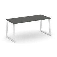 Style Project Direct SN-6T1.SR-025.M (Антрацит/металл Белый) Стол письменный