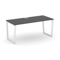 Style Project Direct SN-6T2.SR-023.M (Антрацит/металл Белый) Стол письменный