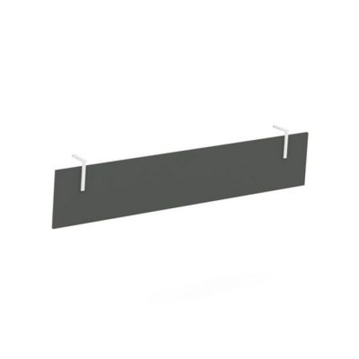 SN.CSDR.T1-003 (Антрацит/металл Белый) Царга стола наклонная ЛДСП