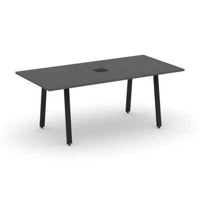 Style Project Direct SN-6A.SPRG-198 (Антрацит/металл Черный) Стол переговорный