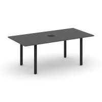 Style Project Direct SN-6P.SPRG-198 (Антрацит/металл Черный) Стол переговорный