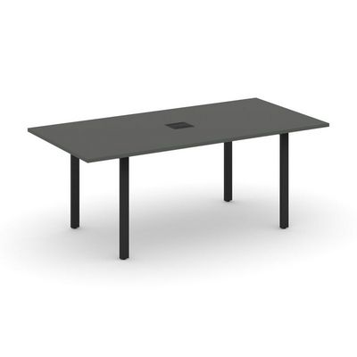 Style Project Direct SN-6P.SPRG-198 (Антрацит/металл Черный) Стол переговорный