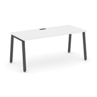 Style Project Direct SN-6A.SR-025.M (Белый/металл Антрацит) Стол письменный