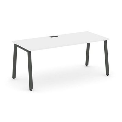 Style Project Direct SN-6A.SR-025.M (Белый/металл Антрацит) Стол письменный