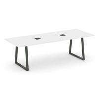 Style Project Direct SN-6T1.SPRG-258 (Белый/металл Антрацит) Стол переговорный