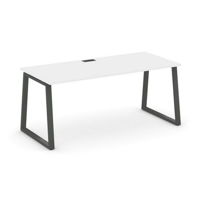 Style Project Direct SN-6T1.SR-023.M (Белый/металл Антрацит) Стол письменный