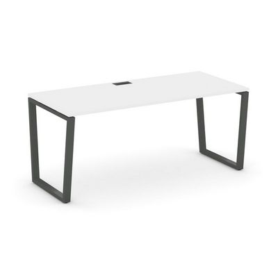 Style Project Direct SN-6T2.SR-016.M (Белый/металл Антрацит) Стол письменный