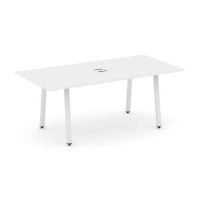 Style Project Direct SN-6A.SPRG-198 (Белый/металл Белый) Стол переговорный