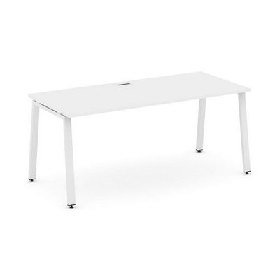 Style Project Direct SN-6A.SR-014.M (Белый/металл Белый) Стол письменный