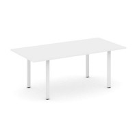 Style Project Direct SN-6P.SPRG-198.3 (Белый/металл Белый) Стол переговорный