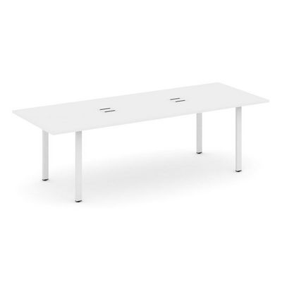 Style Project Direct SN-6P.SPRG-258 (Белый/металл Белый) Стол переговорный