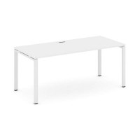 Style Project Direct SN-6P.SR-015.M (Белый/металл Белый) Стол письменный