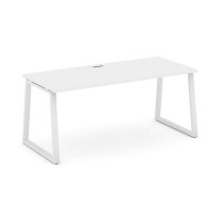 Style Project Direct SN-6T1.SR-013.M (Белый/металл Белый) Стол письменный