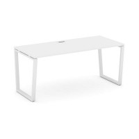 Style Project Direct SN-6T2.SR-023.M (Белый/металл Белый) Стол письменный