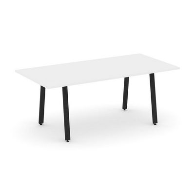 Style Project Direct SN-6A.SPRG-198.3 (Белый/металл Черный) Стол переговорный